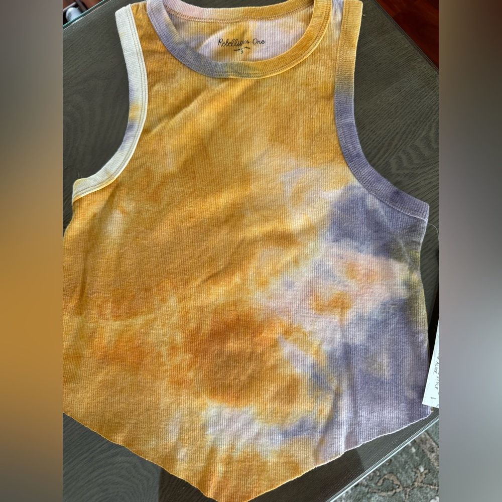 Tie-Dye Sleeveless Top